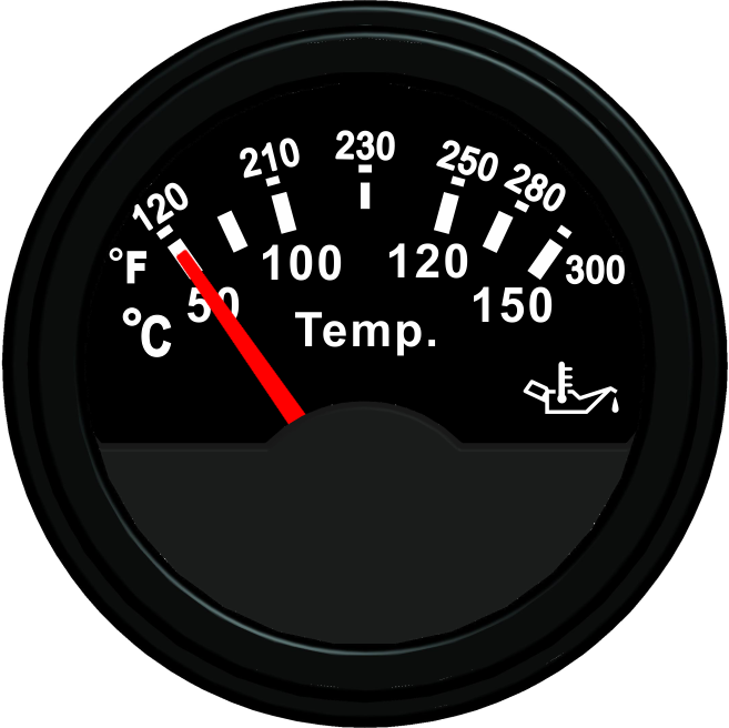 ECCS-Oil temperature gauge